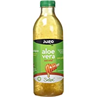 Saloe NATURAE Jugo Aloe Vera y Miel Ecológico - 3 Recipientes de 1000 ml - Total: 3000 ml
